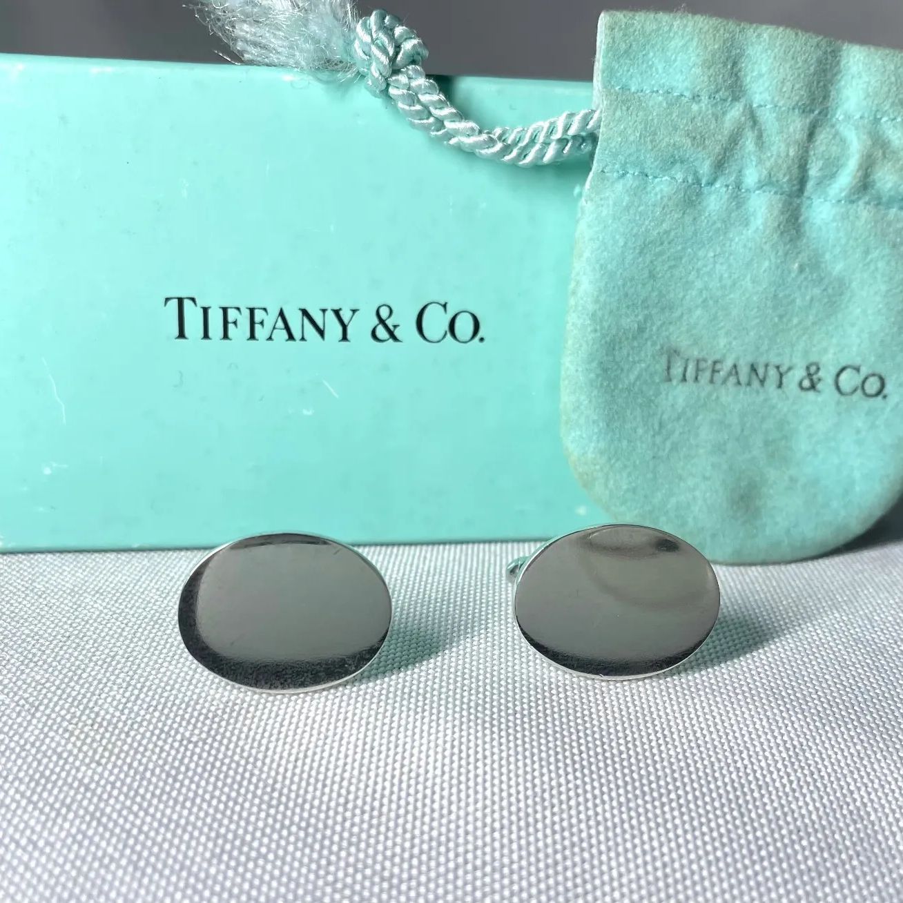 Tiffany Cufflinks Sv925