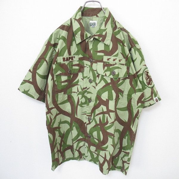 A Bathing Ape Work Shirt Bape S906027Ss