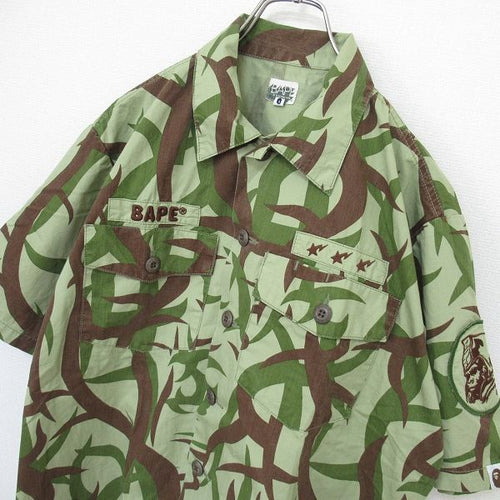 A Bathing Ape Work Shirt Bape S906027Ss