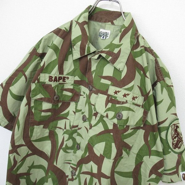 A Bathing Ape Work Shirt Bape S906027Ss