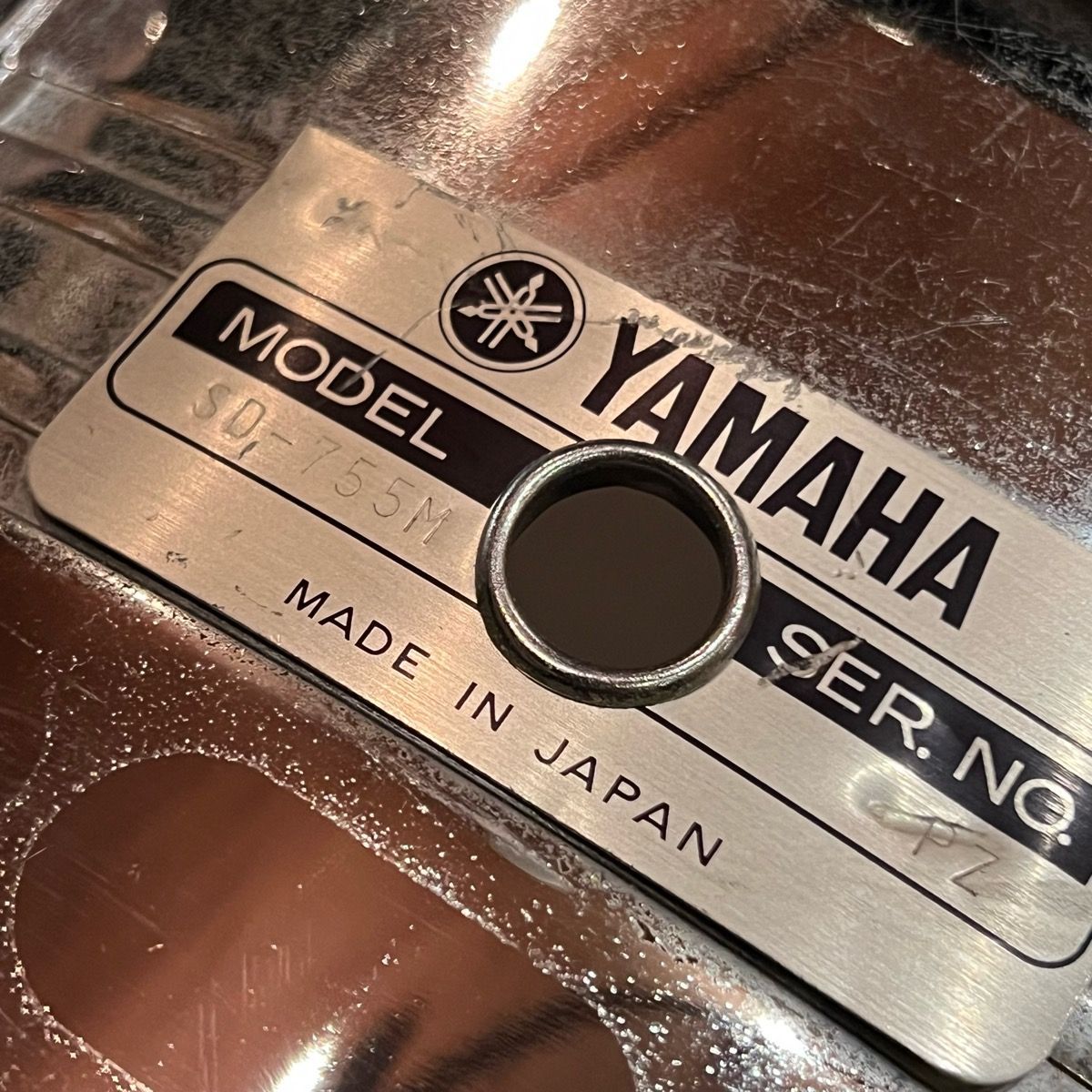Yamaha Snare Drum Sd-755M 14 5.5 -H644