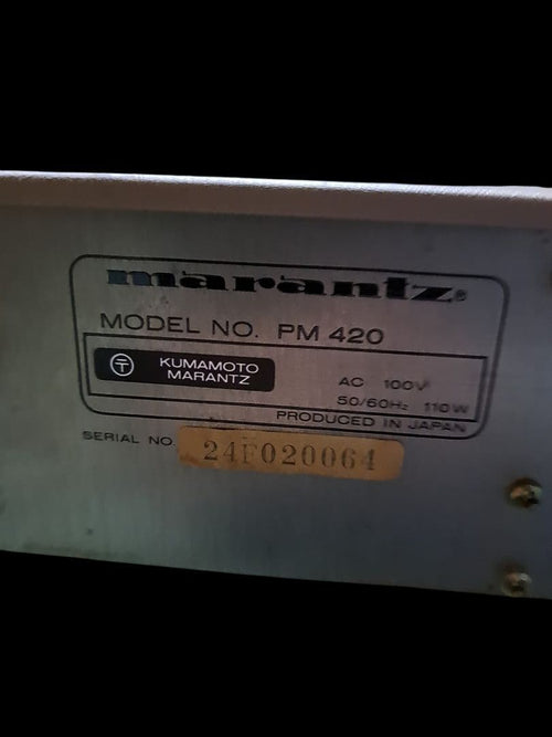 Marantz Premium Amplifier Pm420