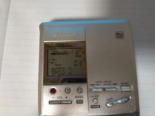 Sharp Portable Md Players Md-Mt831-S
