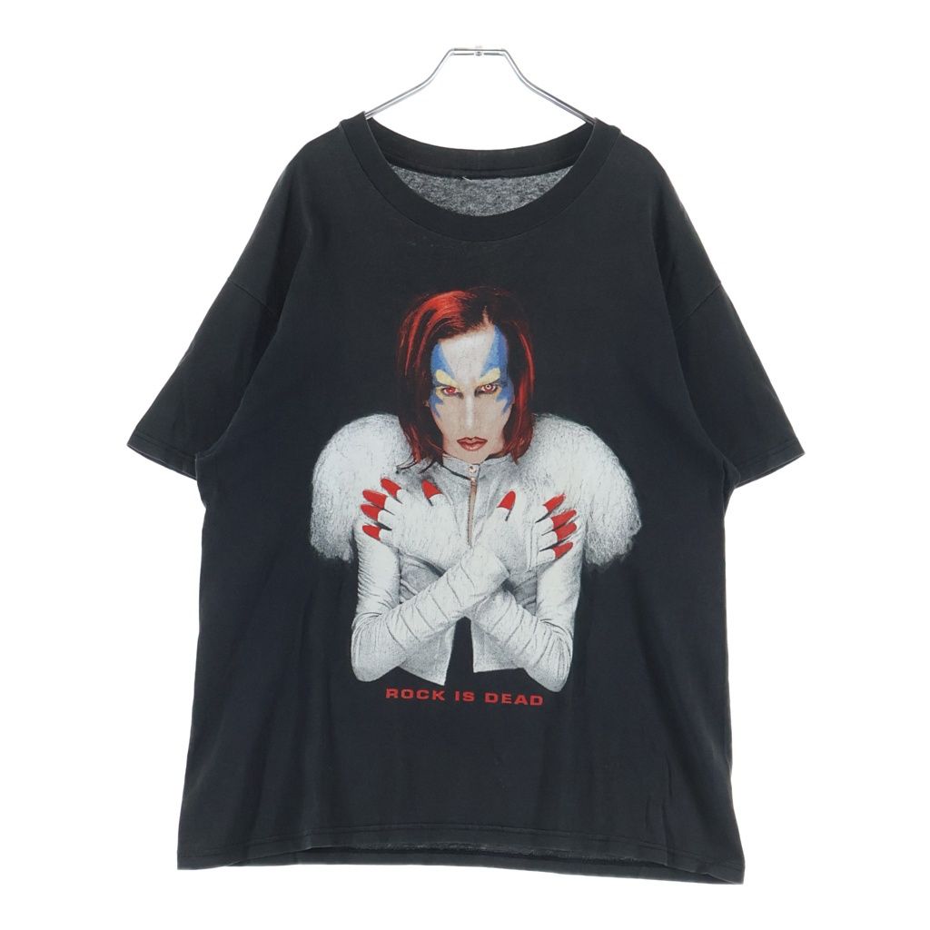 Vintage T -Shirt Marilyn Manson Rock Is Dead Omega