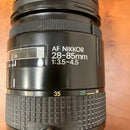 Nikon Lens (Zoom) Af Nikkor 28-85Mm 1:3.5-4.5