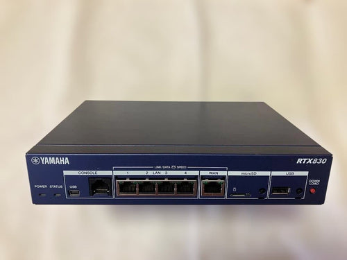 Yamaha Wired Lan Routers Rtx830 Vpn