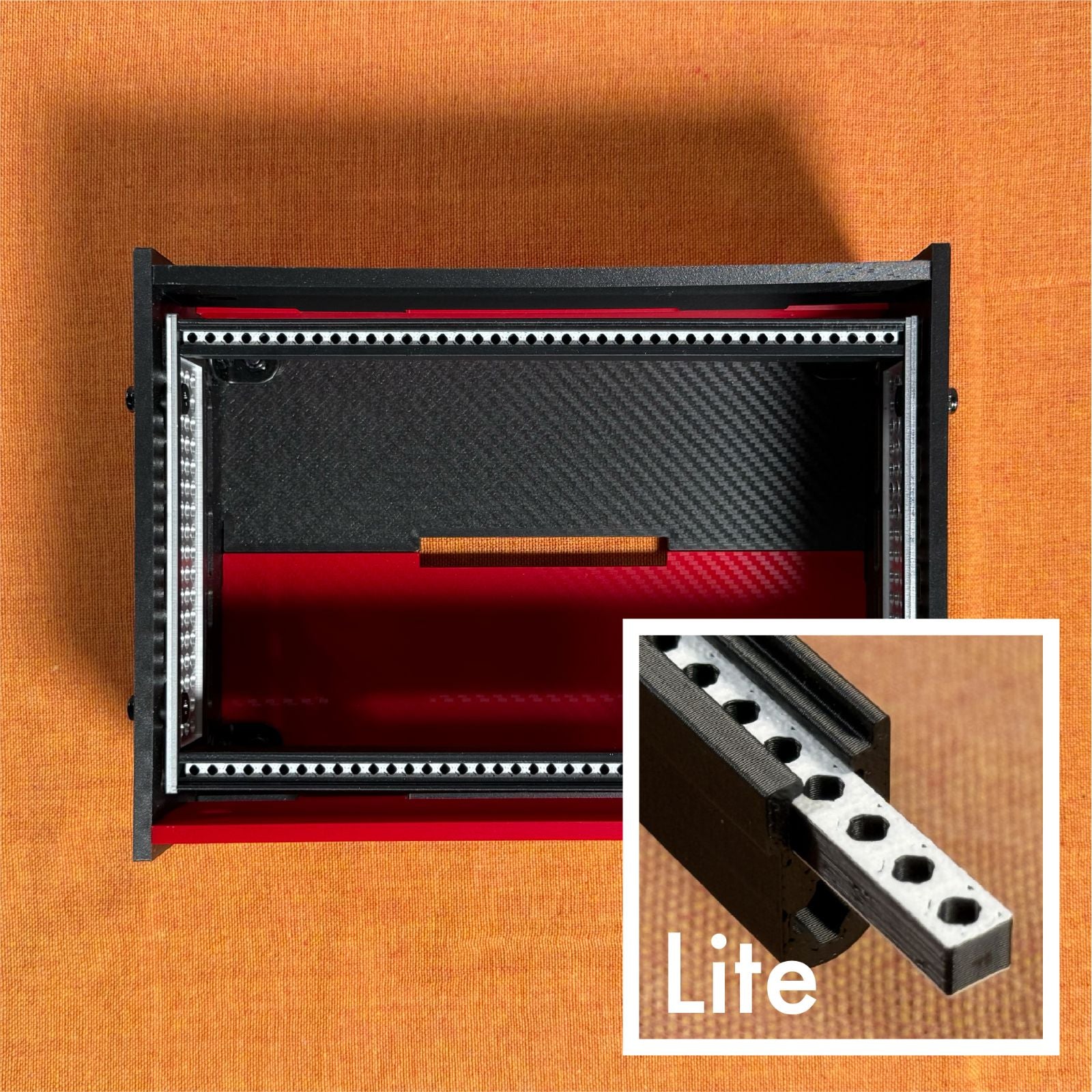 Modular Synthesizer Takazudo Zudo-Block-40 Lite 02:Kurobeni-Lite