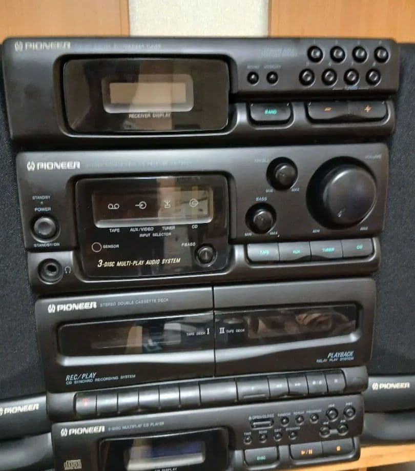 Pioneer Cd, Md Cassette Decks Xr-P 240C