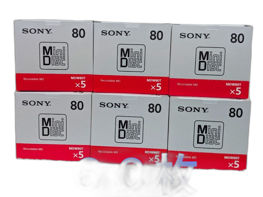 Sony Md Minidisc Mdw80T 80 60