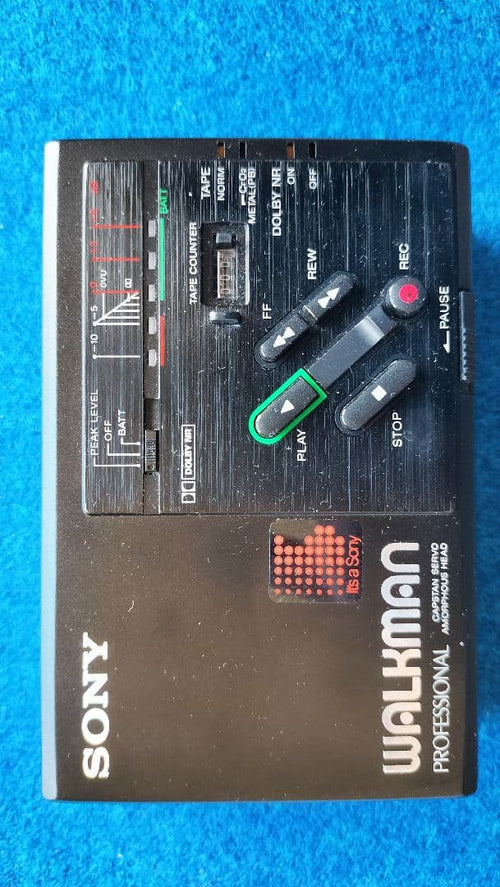 Sony Cassette Player Walkman Professional Wm-D3