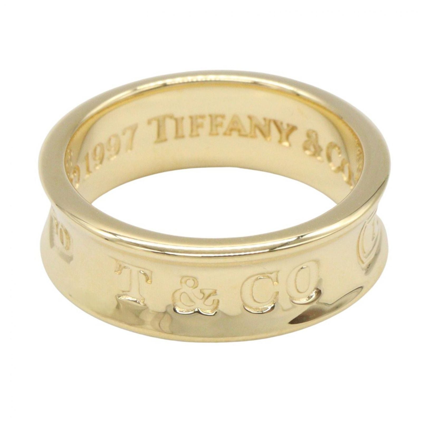 Tiffany Ring Co 1837 #7.5 K18 Used A