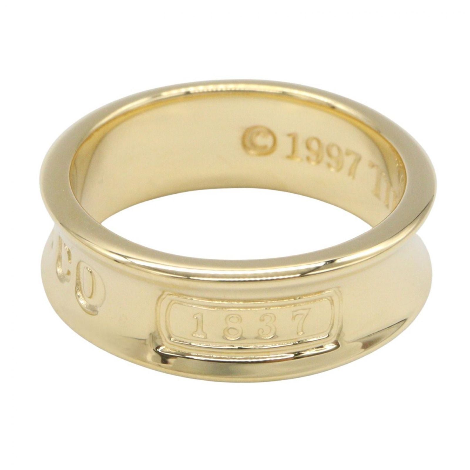 Tiffany Ring Co 1837 #7.5 K18 Used A