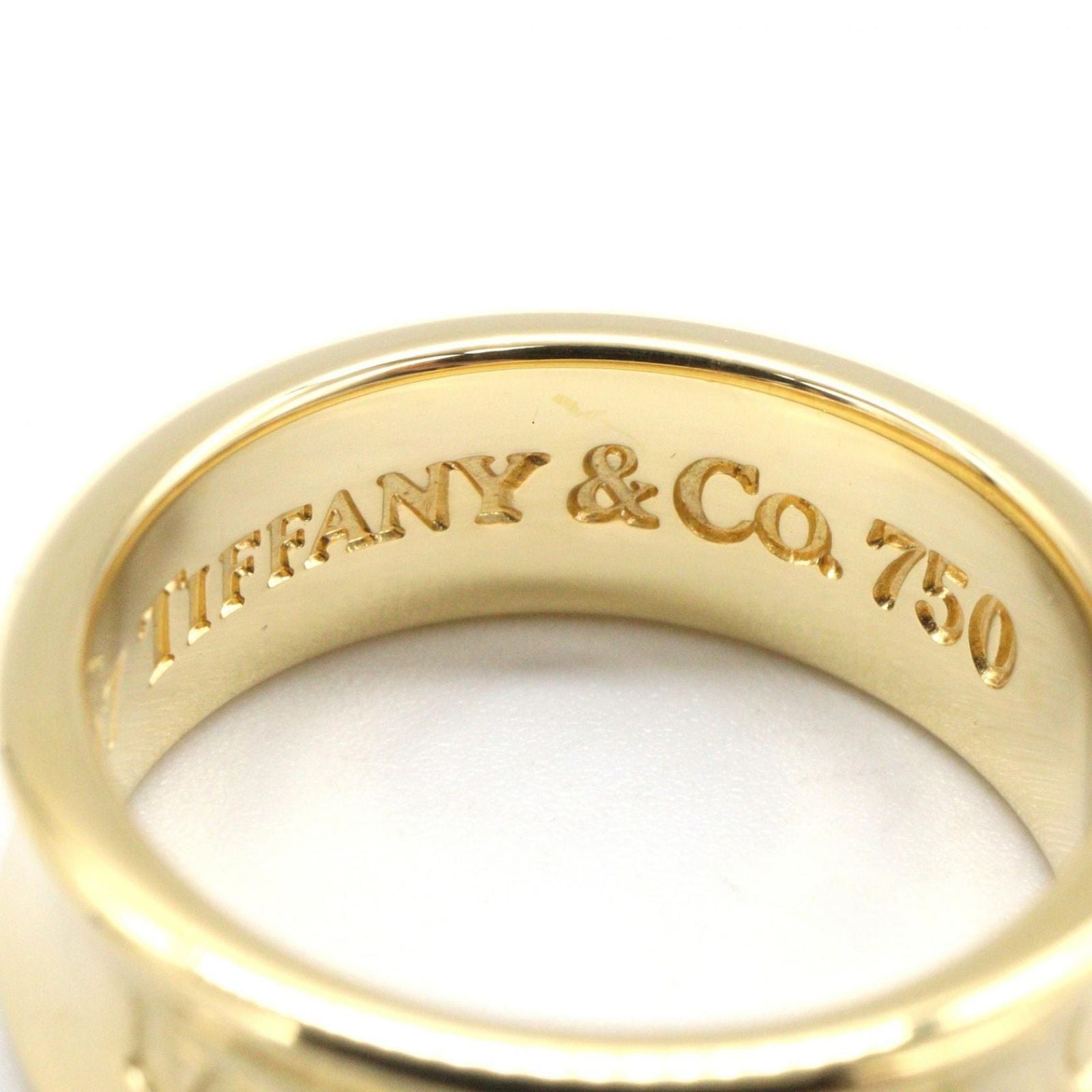Tiffany Ring Co 1837 #7.5 K18 Used A
