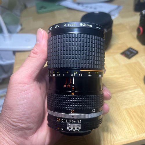 Nikon Prime Lenses 35-70Mm F3.5 Ais