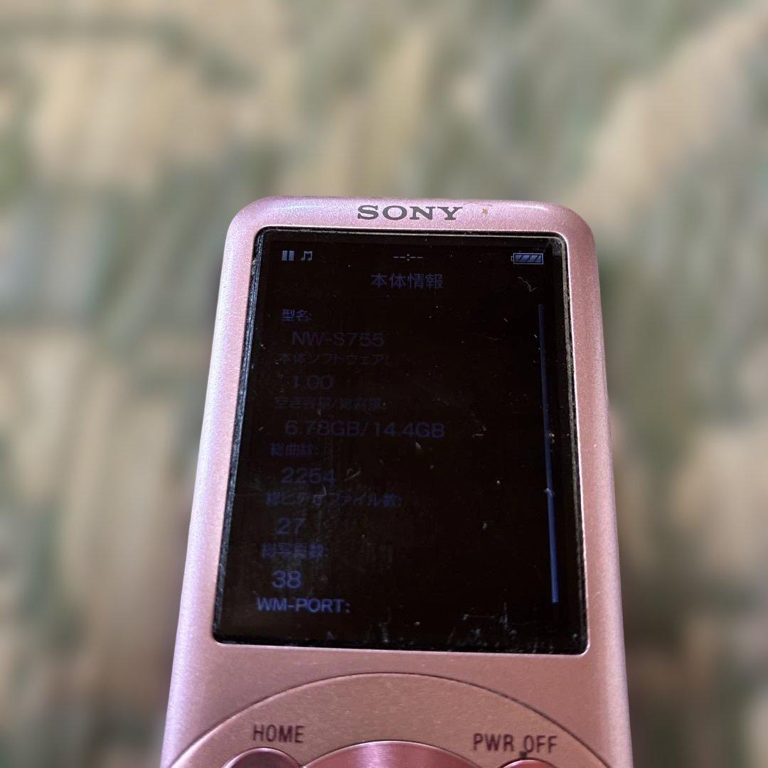 Sony Digital Audio Players Walkman Nw-S755