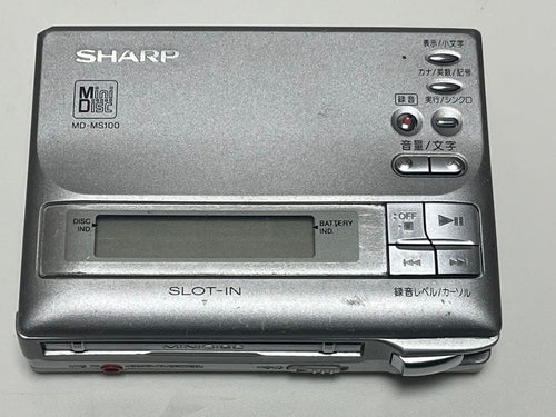 Sharp Portable Md Players Md-Ms100