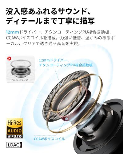 Others Soundpeats( C30 Vgp2026 -52Db Anc/Ldac&Hi-Res 52 /Bluetooth6.0/6