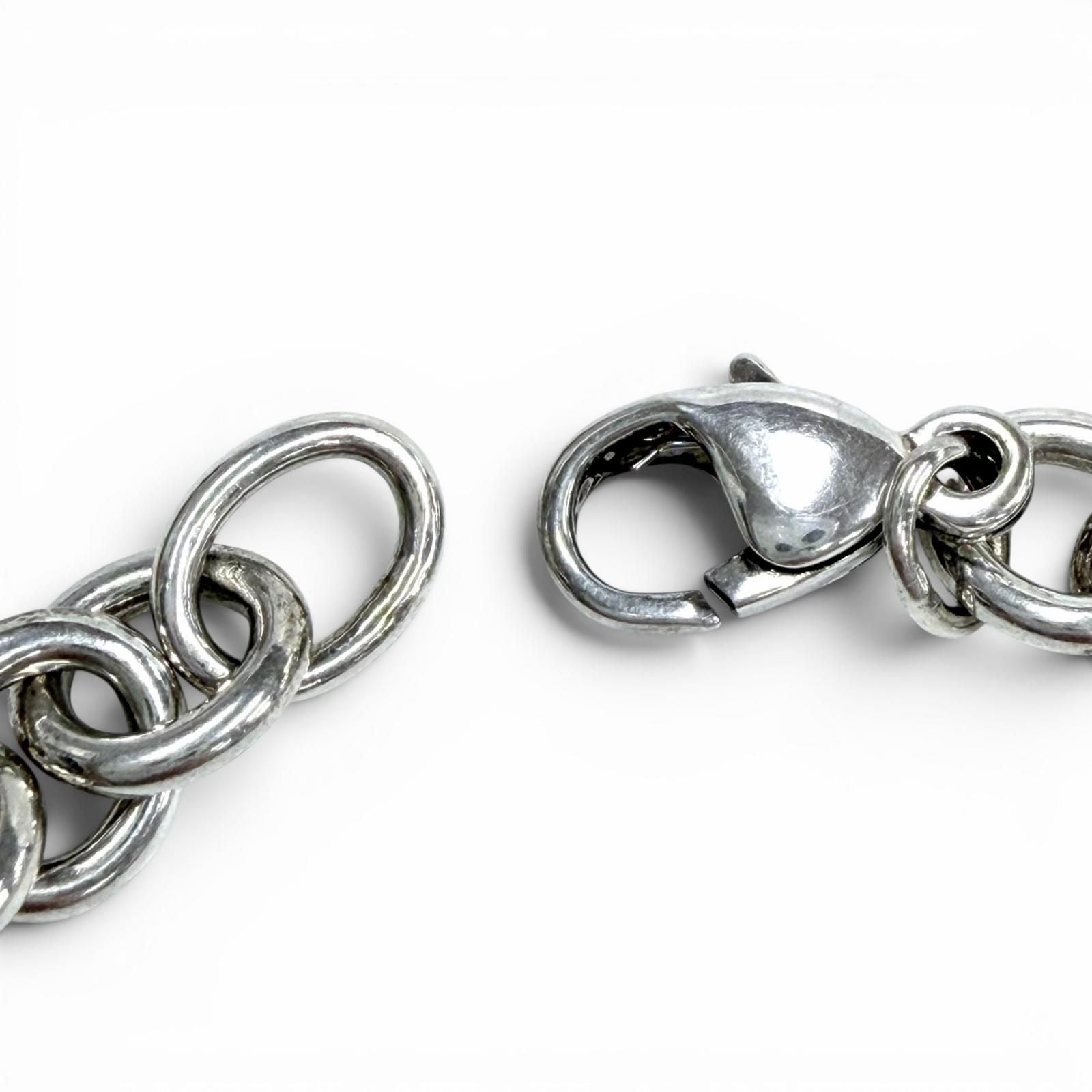 Tiffany Bracelet Tiffany&Co. 925 22.9G (Color)