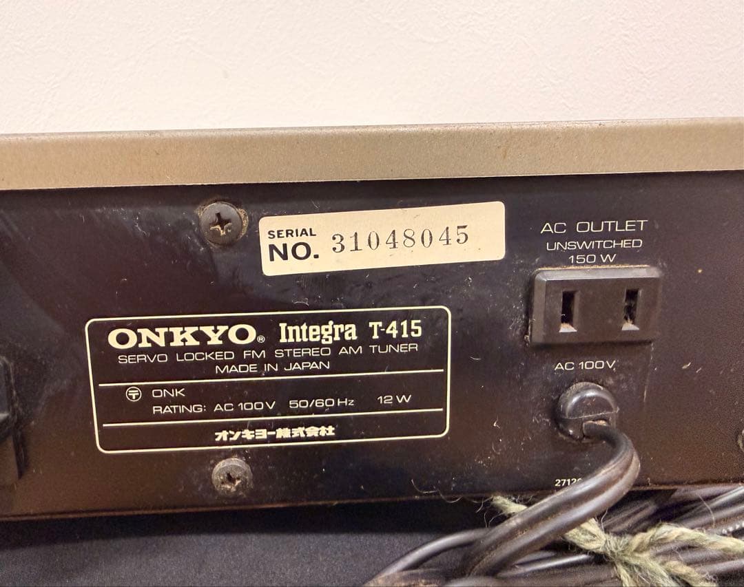 Onkyo Others T-415 Fm/Am