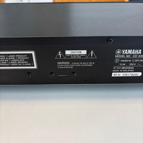 Yamaha Cd Sacd Player Cd-S300