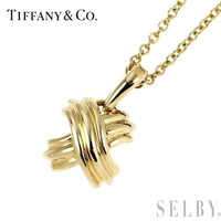 Tiffany Necklace K18Yg