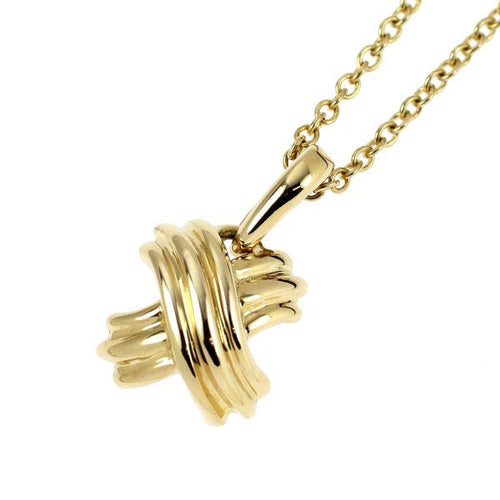 Tiffany Necklace K18Yg
