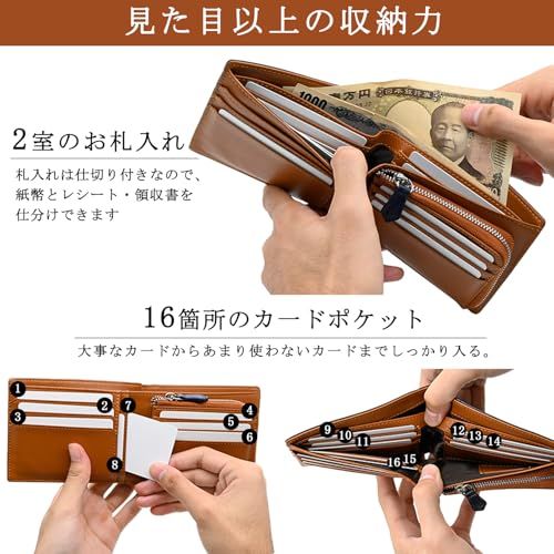Bi-Fold Wallet [Bluesay] 2 Ykk Box 3F3Dd125