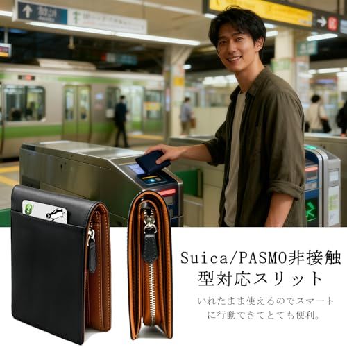 Bi-Fold Wallet [Bluesay] 2 Ykk Box 3F3Dd125