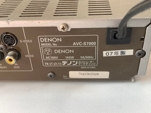 Denon Others Avc-S700
