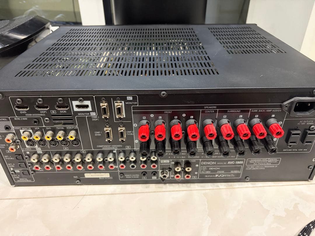 Av Amplifiers Denon