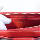 Prada Long Wallet L Red