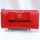Prada Long Wallet L Red