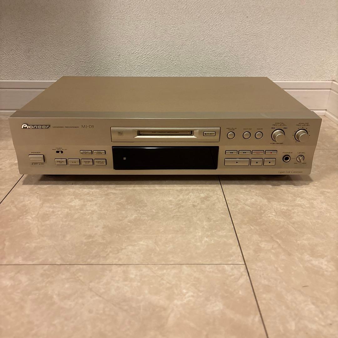 Pioneer Cd, Md Cassette Decks Mj-D5