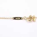 Tiffany Necklace Co T 40.5/45.5Cm K18 Used A