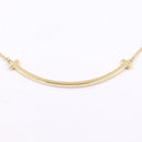 Tiffany Necklace Co T 40.5/45.5Cm K18 Used A