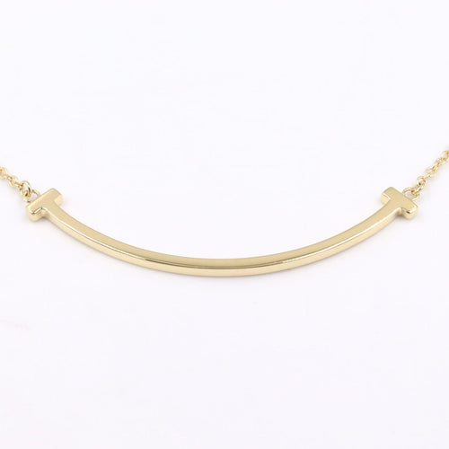 Tiffany Necklace Co T 40.5/45.5Cm K18 Used A