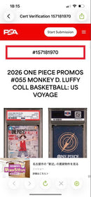 One Piece Card Game Psa10 D P-055