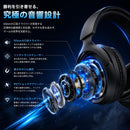 Gaming Headphones Headsets 2.4G Usb/Type-C/Blue Blue
