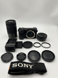 Mirrorless Interchangeable Lips Sony 6400 16-50Mm 55-210Mm