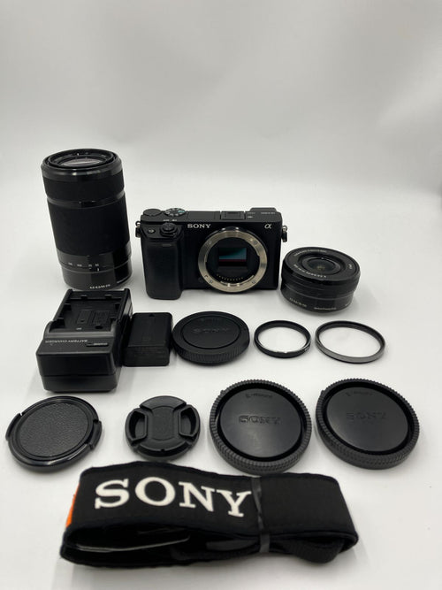 Mirrorless Interchangeable Lips Sony 6400 16-50Mm 55-210Mm