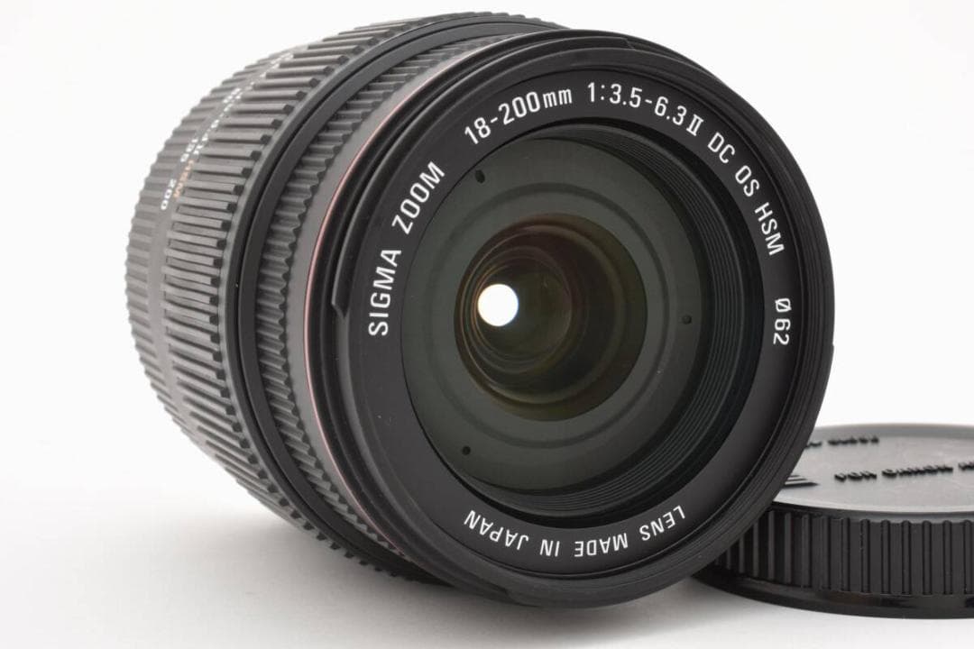 Zoom Lenses Sigma 18-200Mm F3.5-6. 3 Ii Y3775