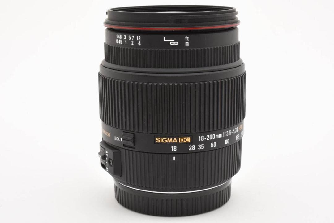 Zoom Lenses Sigma 18-200Mm F3.5-6. 3 Ii Y3775