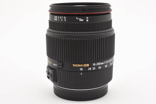 Zoom Lenses Sigma 18-200Mm F3.5-6. 3 Ii Y3775