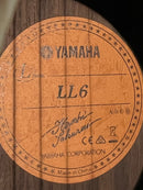 Yamaha Acoustic Guitar Ll6 Are