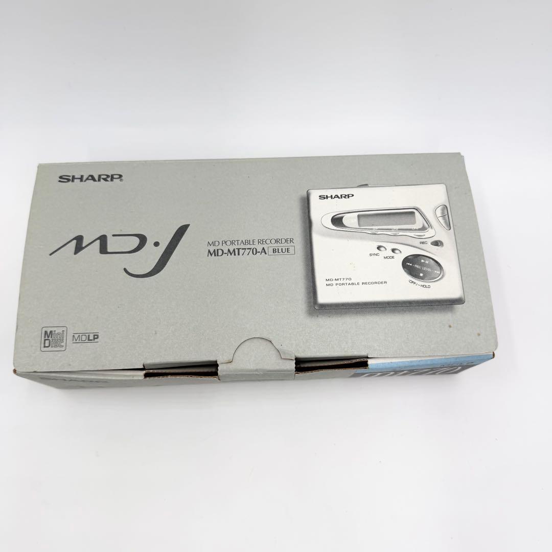 Portable Md Player Sharp Md-Mt770-A