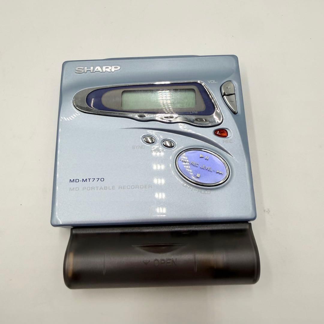 Portable Md Player Sharp Md-Mt770-A