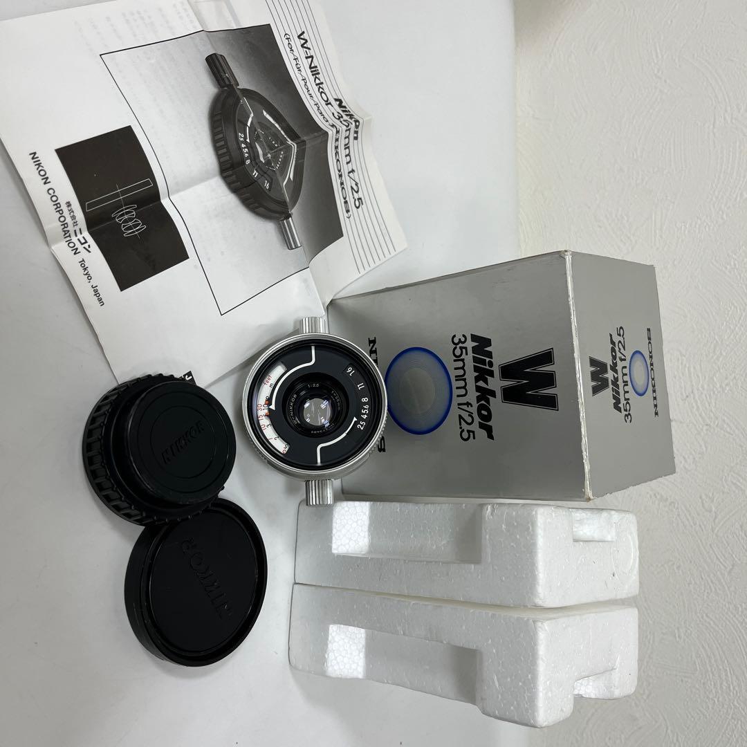 Nikon Underwater Camera Equipment W-Nikkor F/2.5