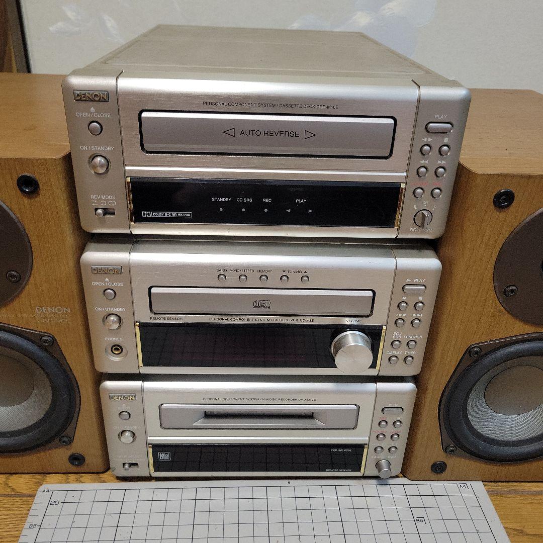 Denon Cd, Md Cassette Decks Ud-M3E Dmd-M10E