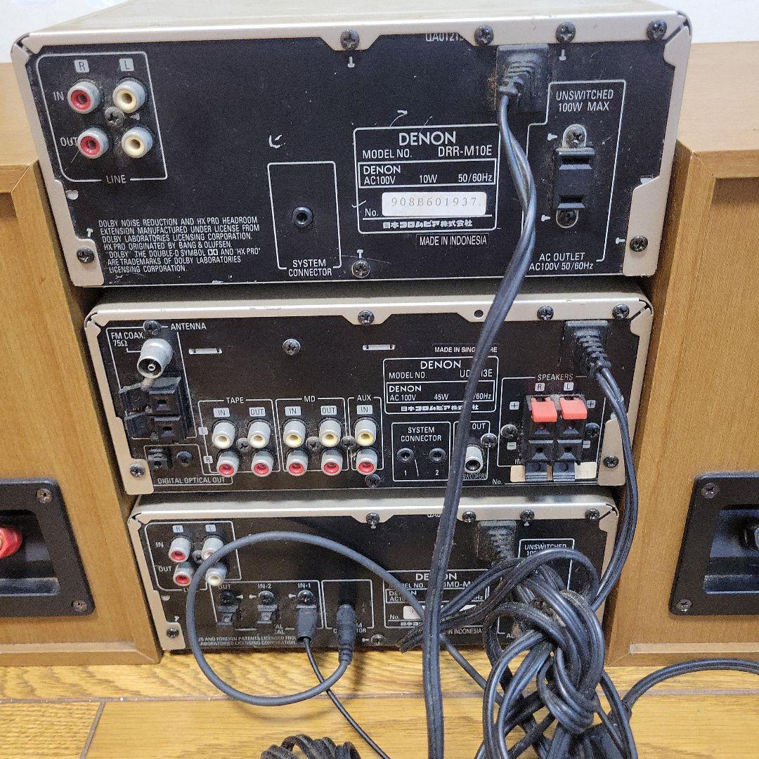 Denon Cd, Md Cassette Decks Ud-M3E Dmd-M10E