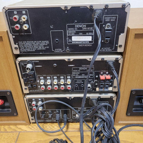 Denon Cd, Md Cassette Decks Ud-M3E Dmd-M10E